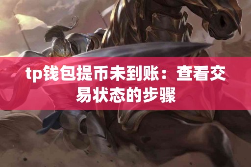 tp钱包提币未到账：查看交易状态的步骤