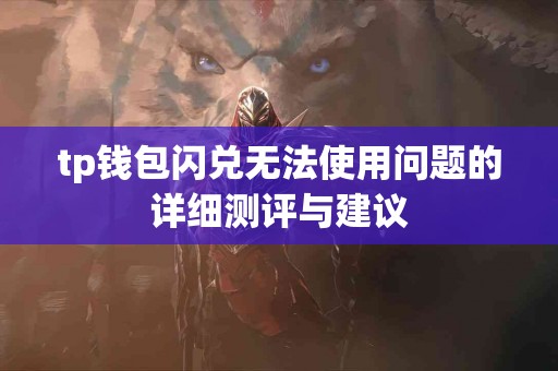 tp钱包闪兑无法使用问题的详细测评与建议