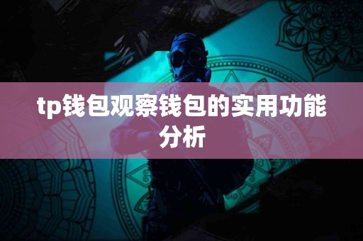 tp钱包观察钱包的实用功能分析