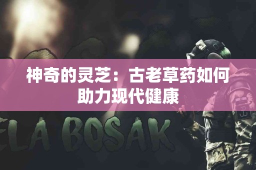 神奇的灵芝：古老草药如何助力现代健康