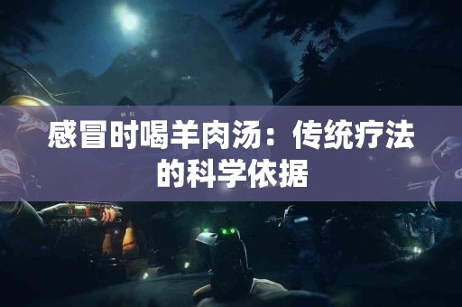 感冒时喝羊肉汤：传统疗法的科学依据