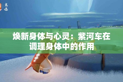 焕新身体与心灵：紫河车在调理身体中的作用
