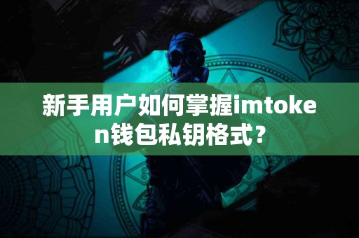 新手用户如何掌握imtoken钱包私钥格式？