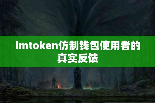 imtoken仿制钱包使用者的真实反馈