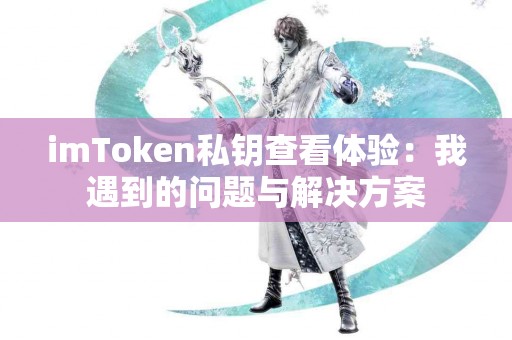 imToken私钥查看体验：我遇到的问题与解决方案