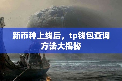 新币种上线后，tp钱包查询方法大揭秘
