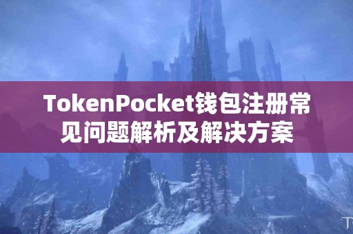 TokenPocket钱包注册常见问题解析及解决方案