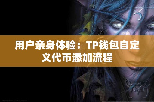 用户亲身体验：TP钱包自定义代币添加流程