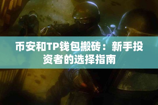 币安和TP钱包搬砖：新手投资者的选择指南