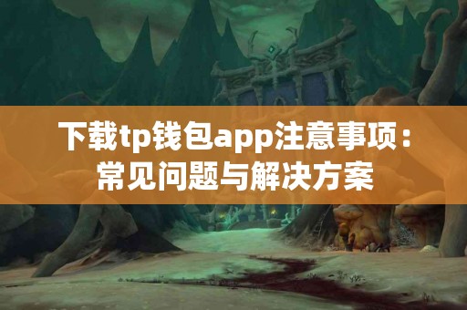 下载tp钱包app注意事项：常见问题与解决方案