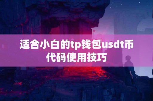适合小白的tp钱包usdt币代码使用技巧