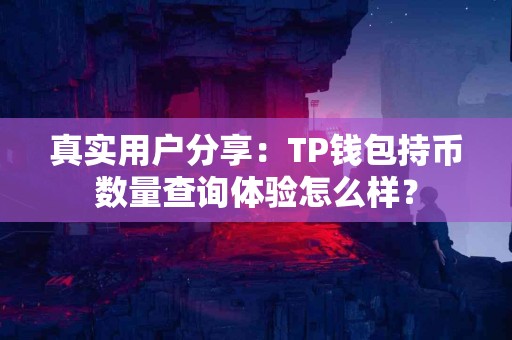 真实用户分享：TP钱包持币数量查询体验怎么样？