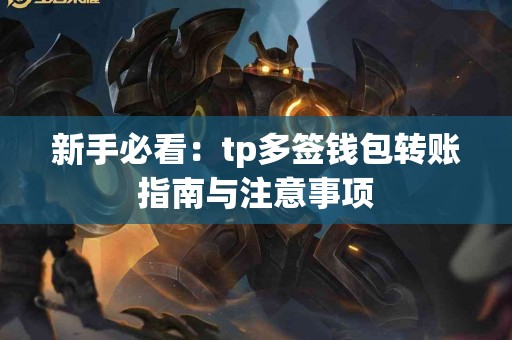 新手必看：tp多签钱包转账指南与注意事项