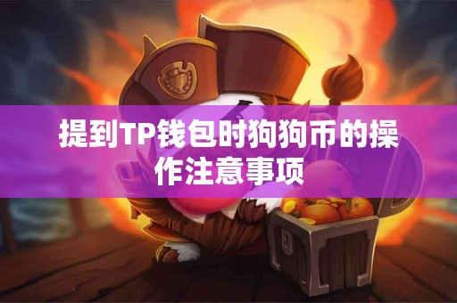 提到TP钱包时狗狗币的操作注意事项