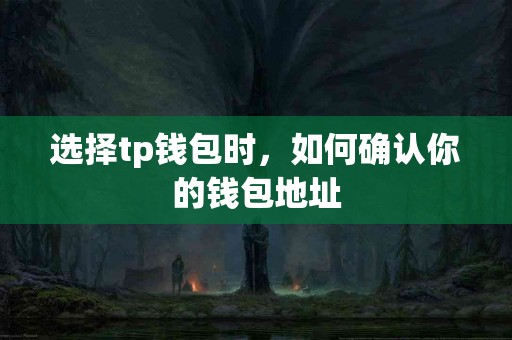 选择tp钱包时，如何确认你的钱包地址