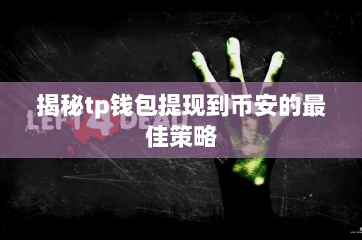 揭秘tp钱包提现到币安的最佳策略